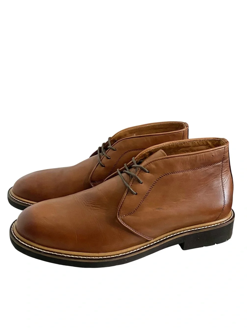 To Boot New York Men’s Royale Chukka Boots Lace Up Light Brown Size 8.5 EUC